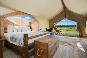 glamping in montana