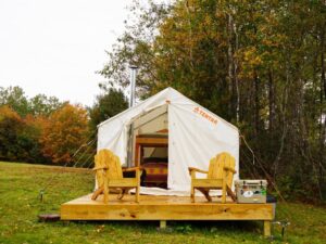 glamping in maine
