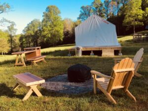 tent in georiga state usa 