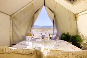 do glampling in california state