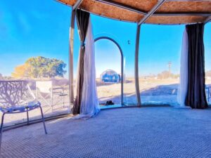 bubble house views in california 